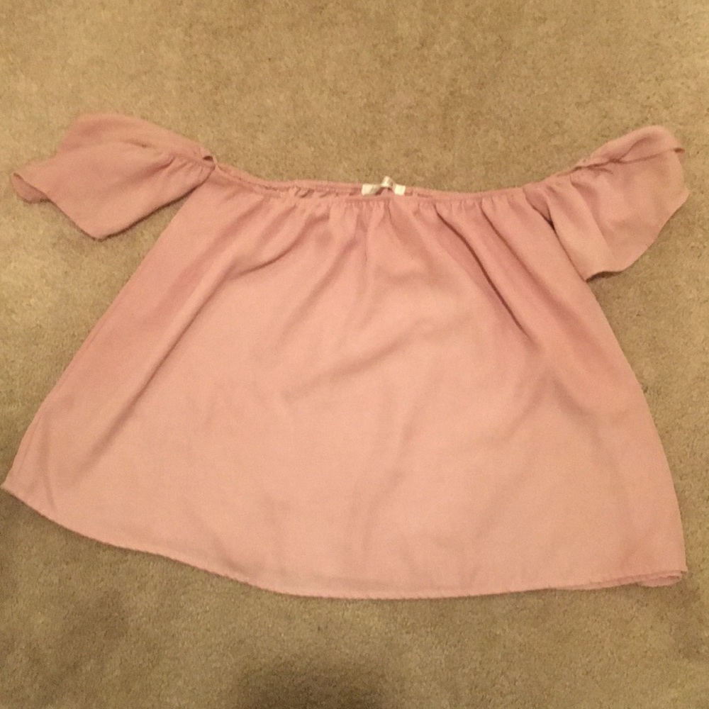 Off the shoulder shirt